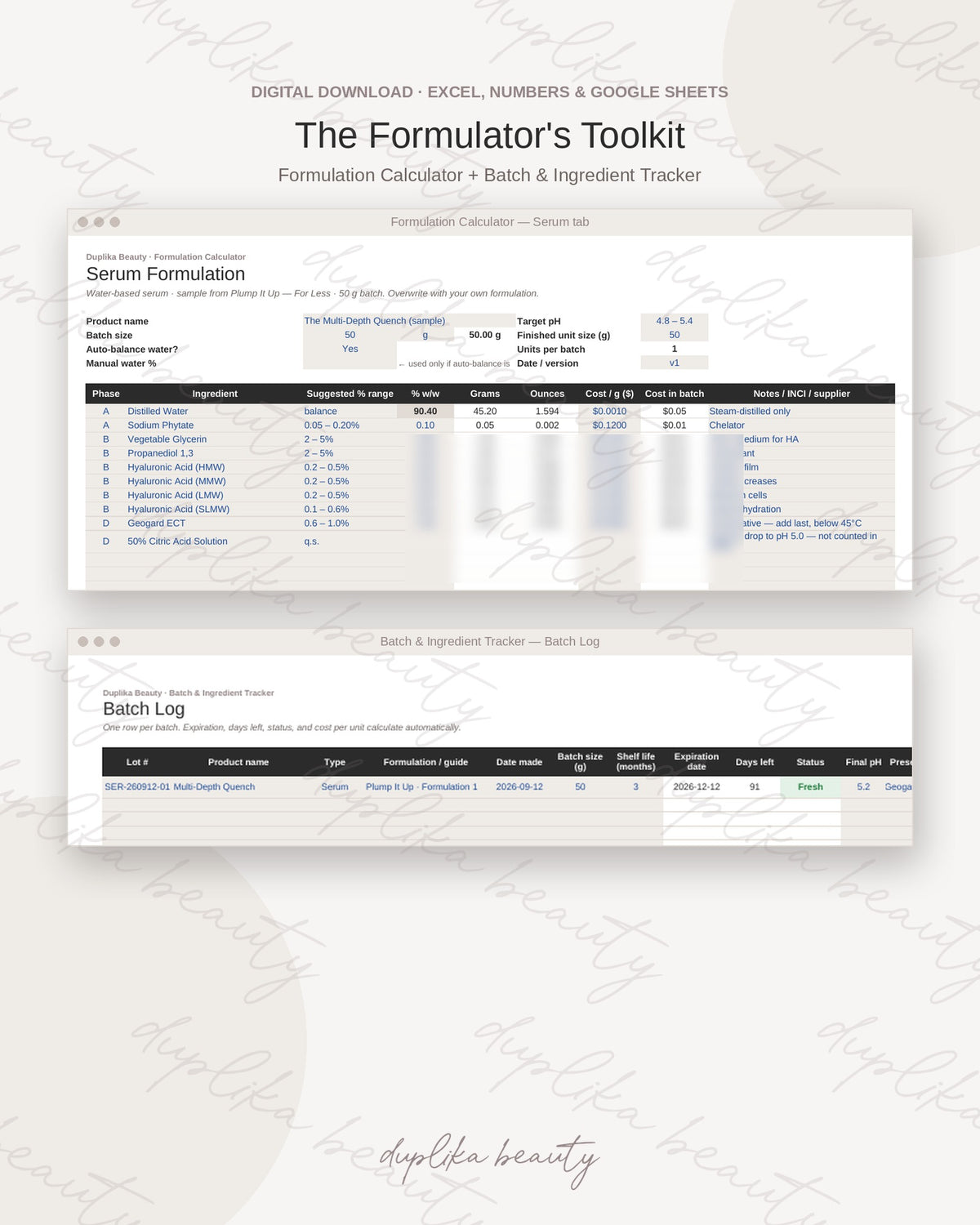 Formulator&