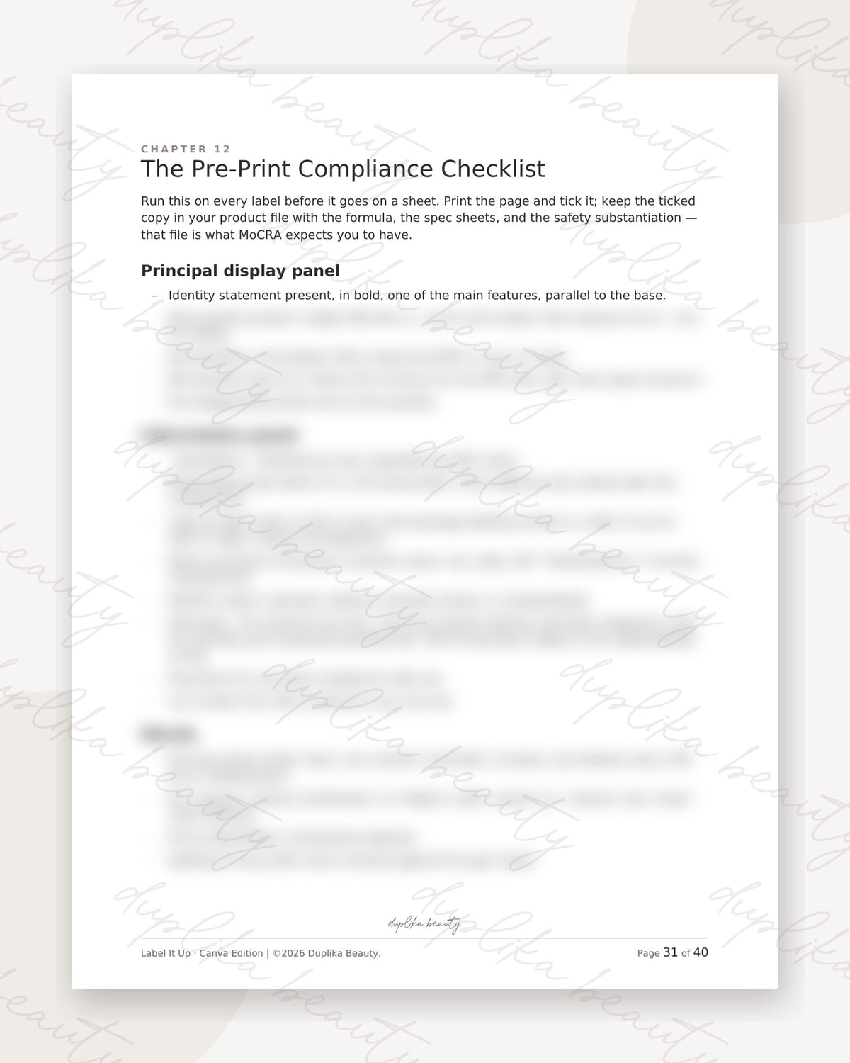 Label it Up - Canva Edition
